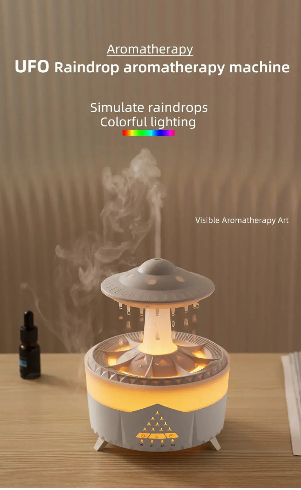 UFO Humidifier Night Light NetEmporium