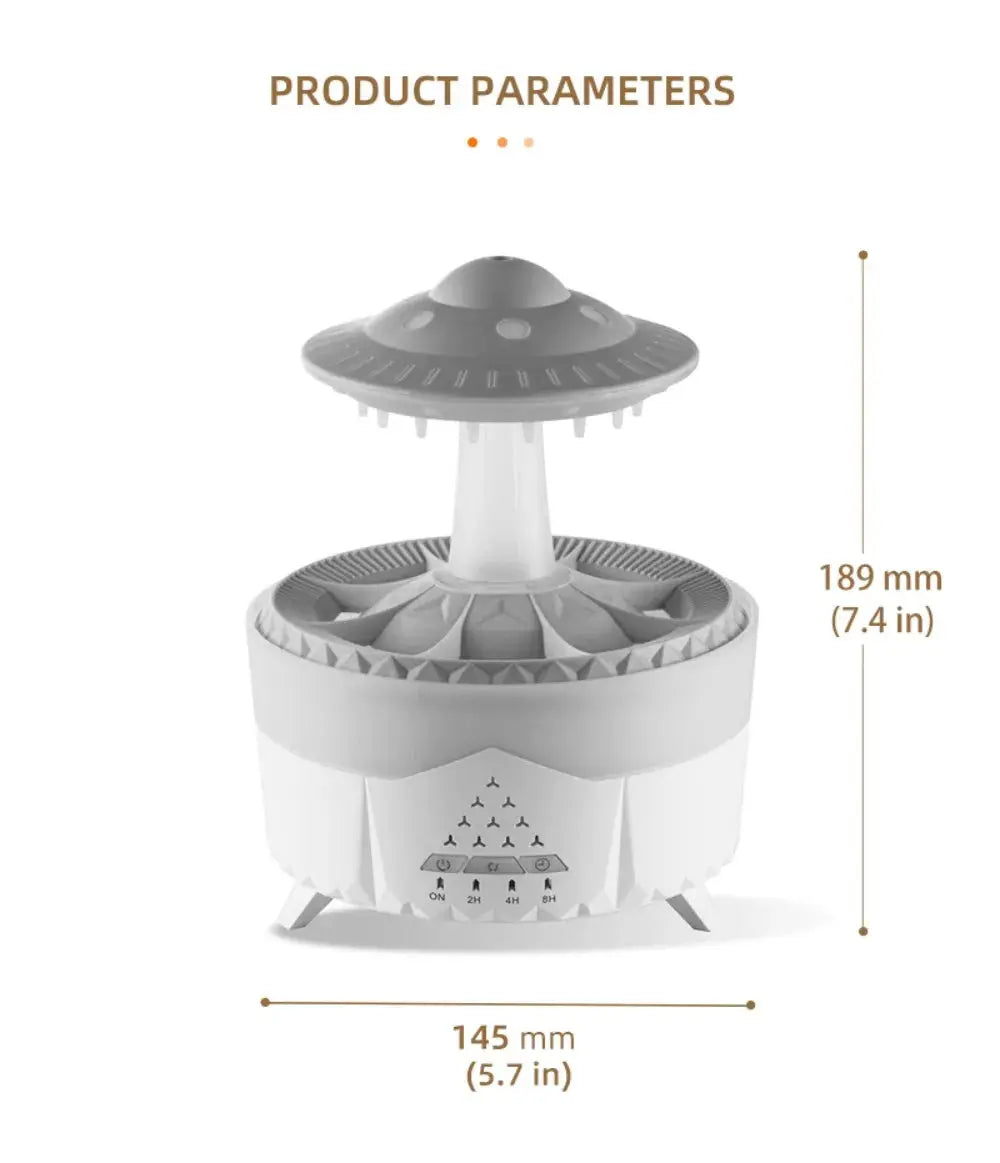 UFO Humidifier Night Light NetEmporium