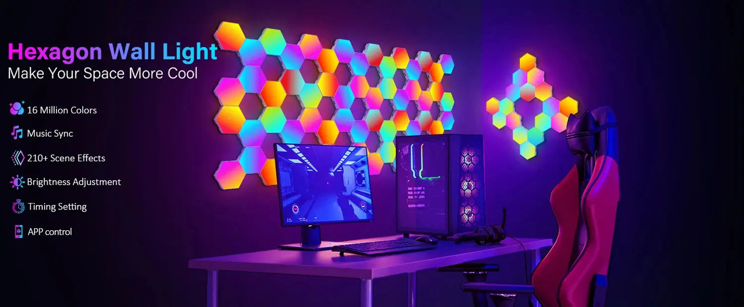 Smart Hexagon RGB NetEmporium