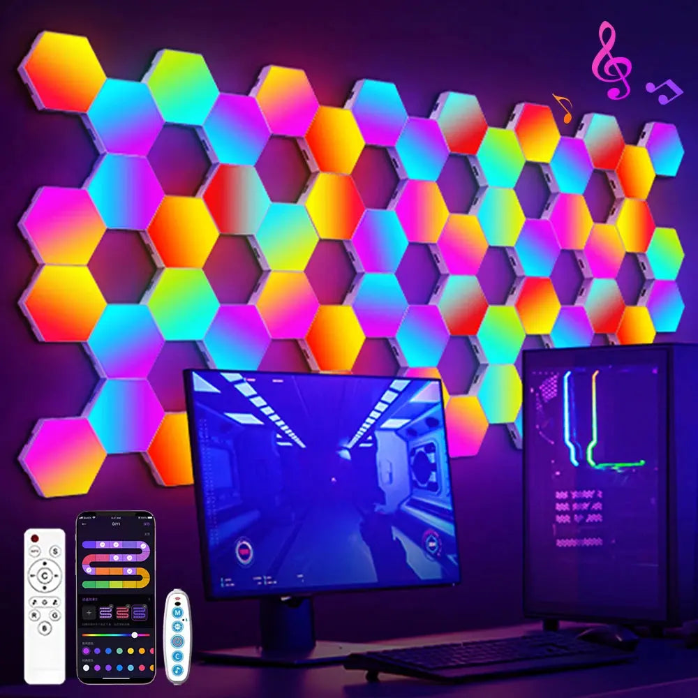 Smart Hexagon RGB NetEmporium